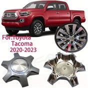 Resim Xuweiwei 1 Adet Center Hub Cap For Tacoma 2020 2021 2022 Oem 4260b-04100 4260b-04130 Ty-168 Gun Gray 