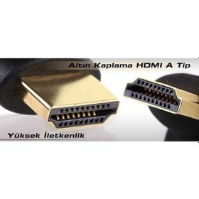 Resim DARK DK-HD-CV14L300A90 HDMI KABLO AĞ DESTEKLİ 3MT Ver1.4 ALTIN UÇ 
