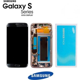 Resim Samsung Galaxy S7 Edge G935 Lcd Ekran Dokunmatik Siyah Servis Gh9 
