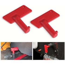 Resim Chuangyinshop Tip A-2 Adet Pil Yalıtım Anahtarı Yedek Plastik Anahtar Araç Tekne 