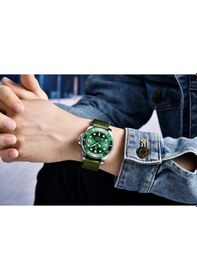 Resim Pagani Design Pd-1639 Submariner Lüks Paslanmaz Çelik 100m Su Geçirmez Safir Cam İş Spor Otomatik Erkek Saati Haki Diğer 