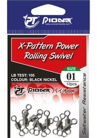 Resim Pioneer X-pattern Power Rolling Swivel Fırdöndü 4 