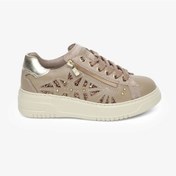 Resim Greyder 33734 Kadın Vizon Hakiki Deri Sneaker Ayakkabı-742 Vizon 