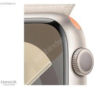 Resim Apple Watch Series 9 GPS 45mm Yıldız Işığı Alüminyum Kasa 