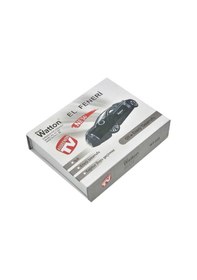 Resim Güçlü Cep Feneri Wt-089 Altın - Kırmızı 