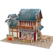 Resim 3D Puzzle Chinese Linglong Steamed Stuffed Bun Shop 39 Parça 