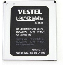 Resim Vestel Venüs E2 5000 Batarya Pil 