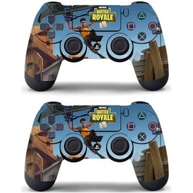 Resim Lemestar Ps4 Oyun Kolu Fortnite Sticker - Pvc Kaliteli Grafikli Koruyucu Film, Kolay Çıkarılabilir, Kalan Yapışmaz, Dekoratif Ve Korumalı 
