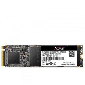 Resim XPG Sx6000 Asx6000pnp-512gt-c 512gb Pcıe M.2 2280 2100/1500 Dahili Katı Hal Sürücü (ssd) 