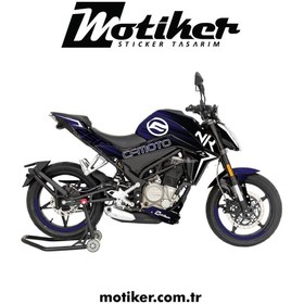 Resim Motiker CF MOTO NK250 Performance Modeli Turkuaz 