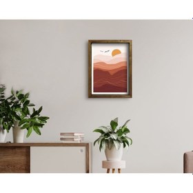 Resim Bk Home Doğal Masif Ahşap Çerçeveli Tablo 45X65Cm-47 (551057061) 