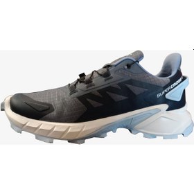 Resim Salomon Supercross 4 W Kadın Mavi Patika Koşu Ayakkabısı L47461700-4541 Mavi 