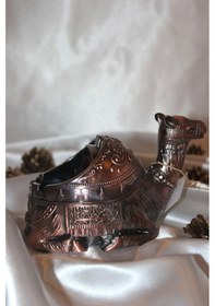 Resim Küllük Metal Deve Figürlü Kül Tablası 