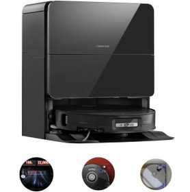 Resim Roborock Saros 10 Akıllı Robot Süpürge ve Mop, 22.000Pa Emiş Gücü, Engel Algılama, Dolaşmayan Ana Fırça 