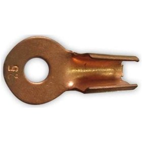 Resim Izolesiz Kablo Ucu Bakır 25Mm 10603 5 Adet 