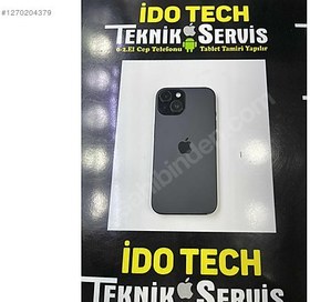 Resim Apple iPhone 15 İkinci El YD | 128 GB | Siyah 