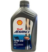 Resim Shell Advance 4t Ultra 15w-50 Motosiklet Motor Yağı 1lt 