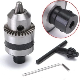 Resim Depolife 3/8 mm Kaplin Vida Seti Okul Proje Ödev Hobi Uygulama 6 mm Motor Mili Için Mandren Adaptör 