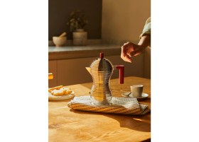 Resim Alessi Pulcina Kırmızı 300 Ml Espresso Makinesi 