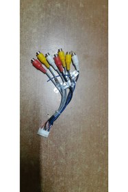 Resim Grade Power Android Teypler Için Amfi Ve Video Soketi 20 Pinli Universal 