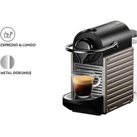 Resim Nespresso C61 Pixie Titan Kapsüllü Kahve Makinesi 