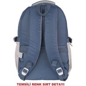 Resim Relaxion Gül Pembe 2059 Su Geçirmez Astarlı Kumaş Sırt Çantası Çok Renkli 