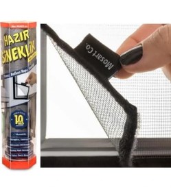 Resim Hazır Sineklik Fransız Balkon Kapı Sinekliği | 80 x 220 cm 