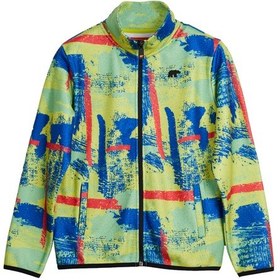 Resim Bad Bear Drew Yeşil Çocuk Polar Sweatshirt-Sulphur 