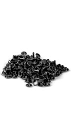 Resim Hapshoe 9 mm 33,5 No Siyah Oksit Renk 30 Adet Perçin Rivet 