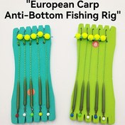 Resim 10 adet/SET Anti-Bottom Balıkçılık Hattı Seti Avrupa Sazan Balıkçılığı Seti Avrupa Tarzı Anti-Bottom Balıkçılık Çim Sazan Deniz Çubuğu Geri Dönüş Altı Balıkçılığı Yüzen İnci Sazan Balık saç tokası Aksesuarı 