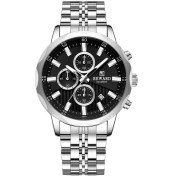 Resim Reward Rwa147171 Siyah Kadran Çelik Erkek Kol Saati Gümüş 