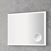 Resim Gold Banyo Legendsa Aynalı 90 cm Banyo Dolabı Üst Modül Beyaz 