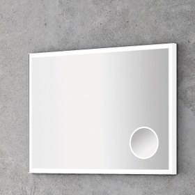 Resim Gold Banyo Legendsa Aynalı 90 cm Banyo Dolabı Üst Modül Beyaz 