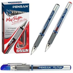 Resim Pensan Roller Kalem My-Sign Jel Bilye Uçlu İmza Kalemi 1.0 MM Siyah 6030 