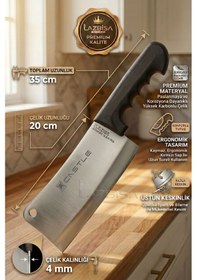 Resim İncisive Serisi Mutfak Bıçak Seti Pizza Börek Pide Bıçağı Salata Bıçağı 2 Li Set Mft-5679x Siyah 