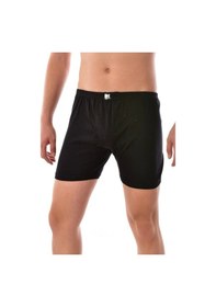 Resim Erkek Siyah 6 Adet Paçalı Boxer 0111 Siyah 