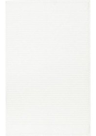 Resim Banyo Paspası Pamuk, 50x80 cm Beyaz Renk Beyaz 