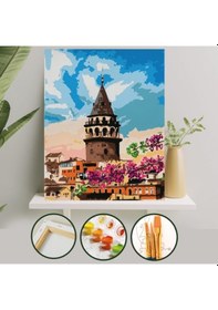 Resim Sayılarla Boyama Tuval Seti 40X50 Cm - Galata 