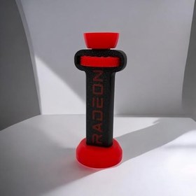 Resim Ayarlanabilir Ekran Kartı Tutucu Radeon logolu, Ekran Kartı Destek Aparatı, Gpu 1 Adet 