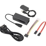 Resim Sones Yp009 Üç Amaçlı Usb - Ide/sata Kolay Sürücü Kablosu Güç Kaynağı İle Sabit Disk Sürücüsü Veri Kablosu 