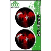 Resim Genel Markalar Premıum Bayrak 3 (5x5 Cm) Ikili Damla Etiket 