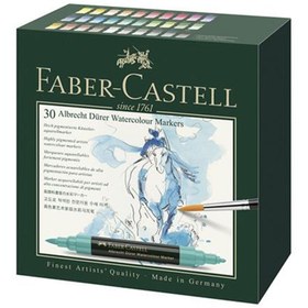 Resim Edding Faber Castell Albrecht Dürer 30'lu Suluboya Marker Kalem 160330 