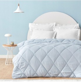 Resim Sarah Anderson Grimes Mikrofiber Tek Kişilik Yorgan Mavi 