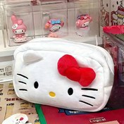 Resim Sanrio için for hello kitty peluş kalemlik - Sevimli Tasarım, Pastel Renkler ve Kadınlar için Pembe Detaylar ile Büyük Kapasiteli Yumuşak Kumaş Kırtasiye Düzenleyici, Ofis, Seyahat, for Hello Kitty Masa Aksesuarları, Okul Kırtasiye Tutucu, Oyuncağa Uygun Karakter Tasarımı, Flanel Malzeme 