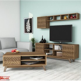 Resim Variant Inci Tv Ünitesi Ve Orta Sehpa Takımı - Ceviz 