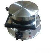 Resim ÖZEN ENDÜSTRİYEL MUTFAK Wafflemak Yuvarlak Waffle Makinesi Papatya Çiçek Model Büfe Tipi Kafe Tipi Elektrikli Wafflemak 220v 