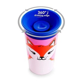Resim Munchkin Mucize 360° Wildlove Alıştırma Bardağı 12 ay+ 266 ml Tilki 
