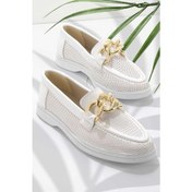 Resim Bambi Siyah Kadın Loafer Ayakkabı K01659110309 