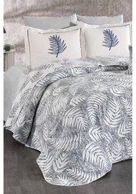 Resim Palmiye Pike Takımı Çift Kişilik Wedding 7 Parça Gri 