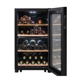 Resim La Sommeliere LS512ZBLACK Solo Şarap Dolabı, 50 Şişe Kapasiteli 